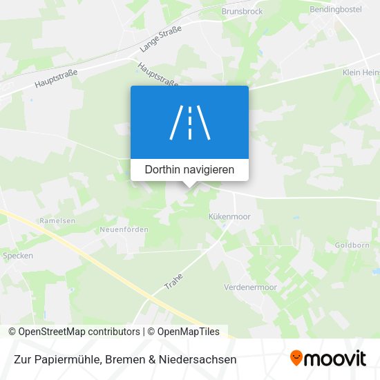 Zur Papiermühle Karte