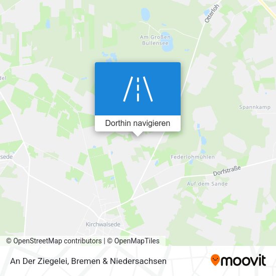 An Der Ziegelei Karte