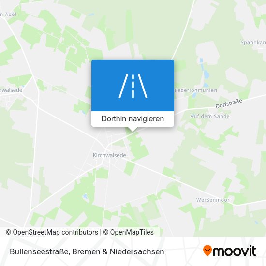Bullenseestraße Karte