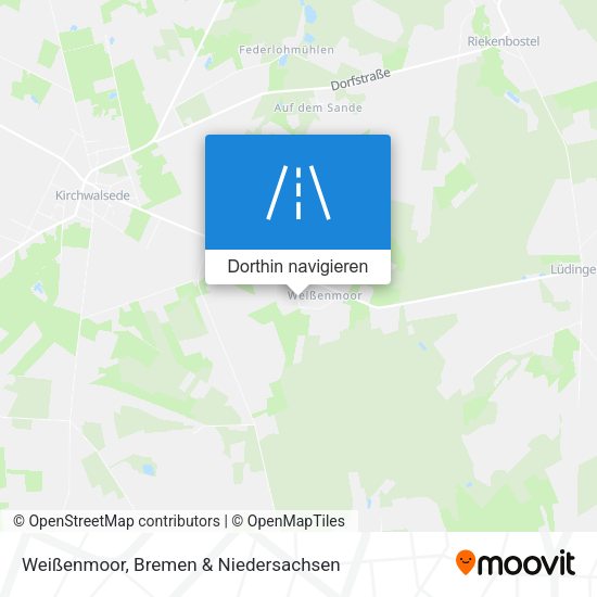 Weißenmoor Karte