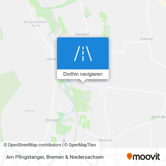 Am Pfingstanger Karte