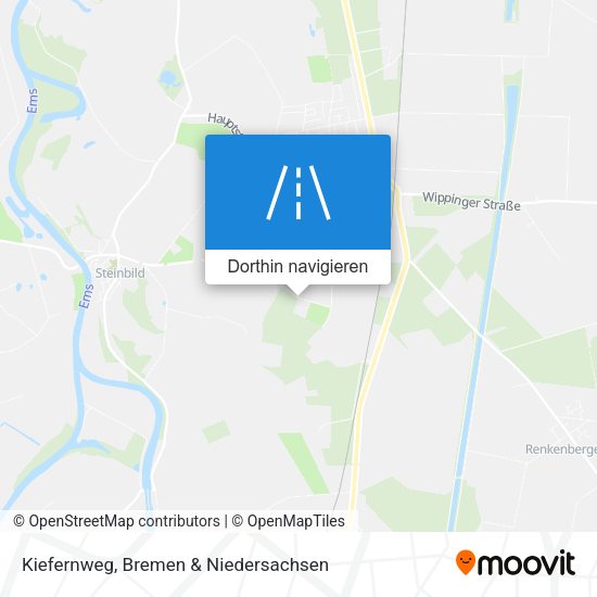 Kiefernweg Karte