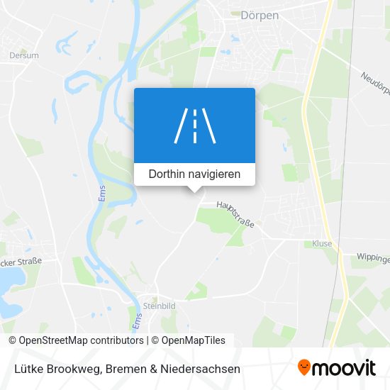 Lütke Brookweg Karte