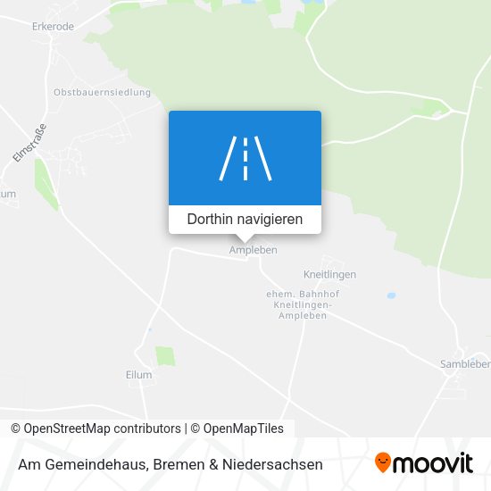 Am Gemeindehaus Karte