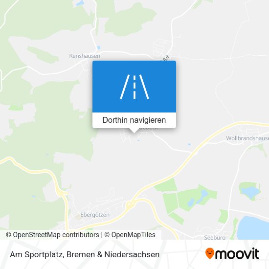 Am Sportplatz Karte