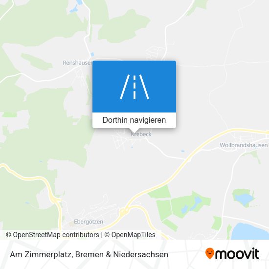 Am Zimmerplatz Karte