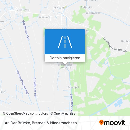 An Der Brücke Karte