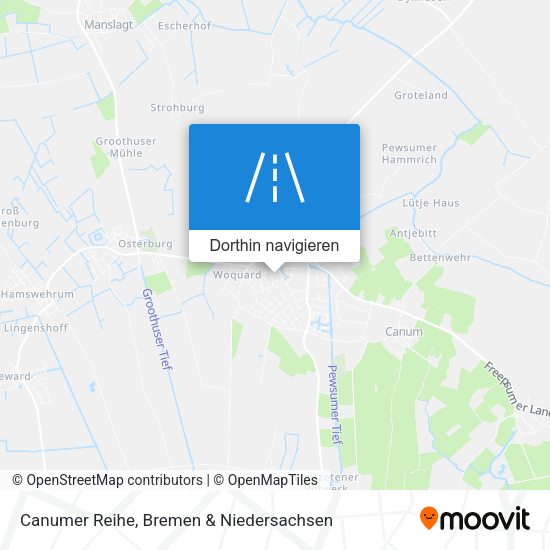 Canumer Reihe Karte