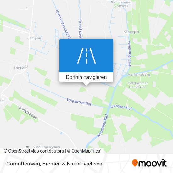 Gornöttenweg Karte