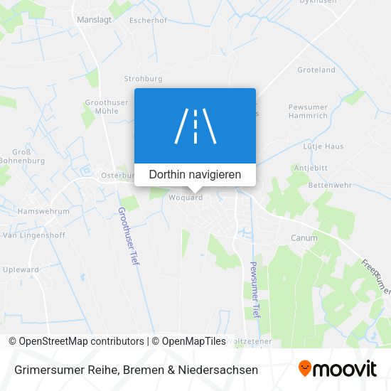 Grimersumer Reihe Karte