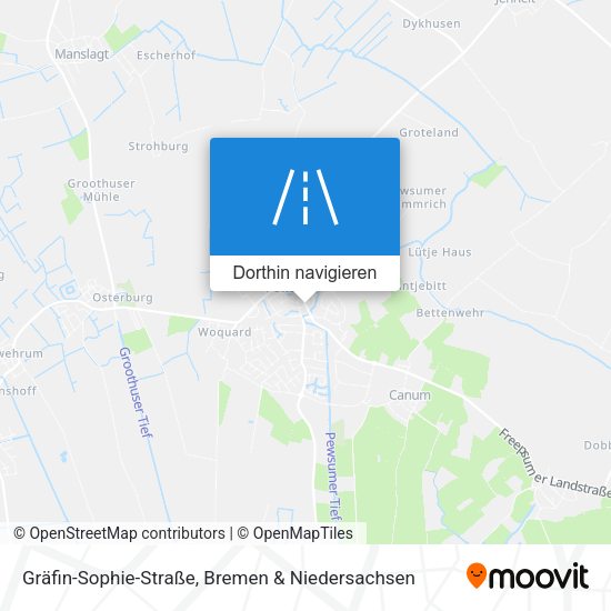 Gräfin-Sophie-Straße Karte