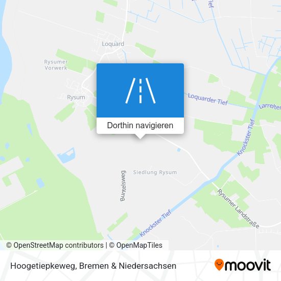 Hoogetiepkeweg Karte