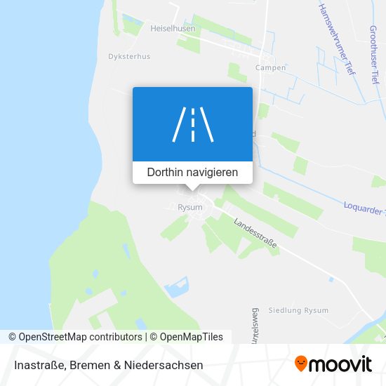Inastraße Karte
