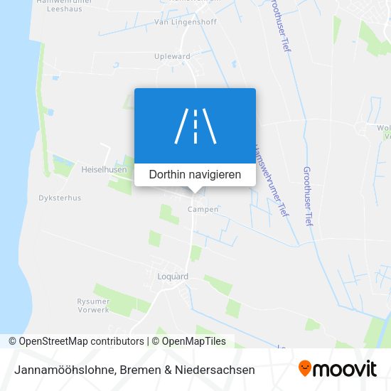 Jannamööhslohne Karte