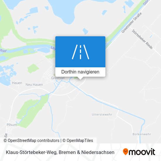 Klaus-Störtebeker-Weg Karte