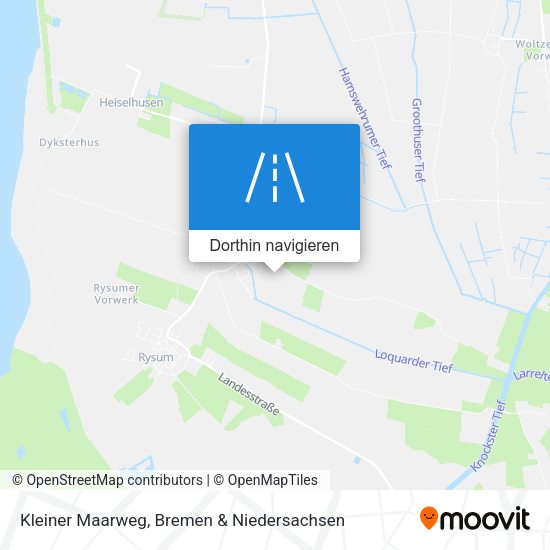 Kleiner Maarweg Karte