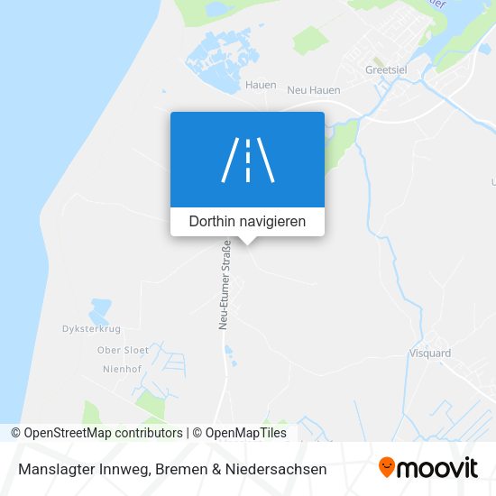 Manslagter Innweg Karte