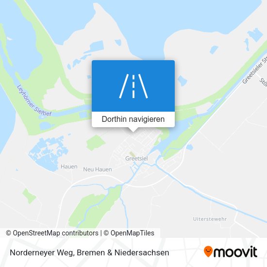 Norderneyer Weg Karte