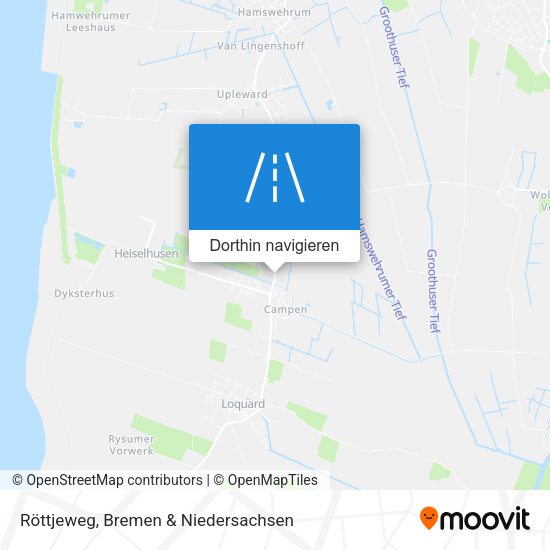 Röttjeweg Karte