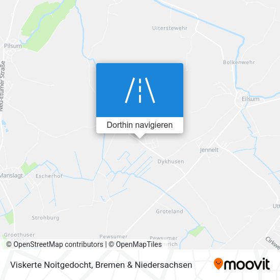 Viskerte Noitgedocht Karte
