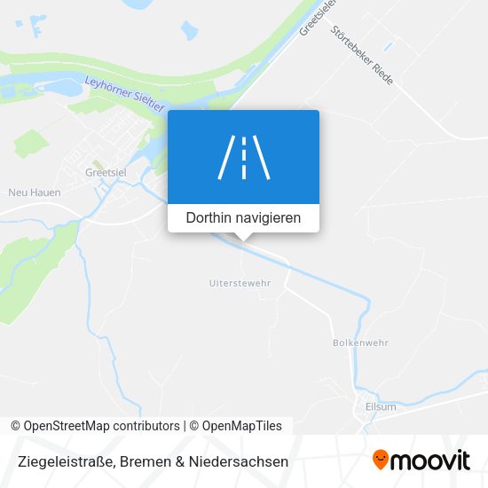 Ziegeleistraße Karte