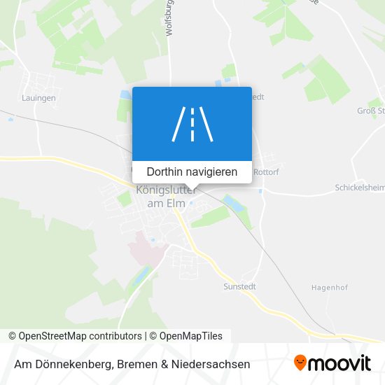 Am Dönnekenberg Karte