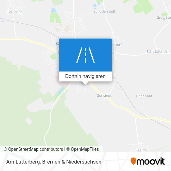 Am Lutterberg Karte