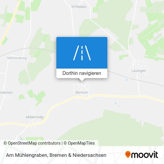 Am Mühlengraben Karte