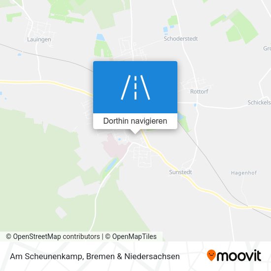 Am Scheunenkamp Karte