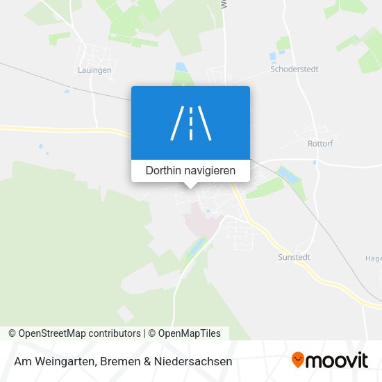 Am Weingarten Karte