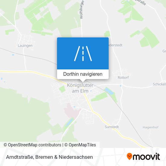 Arndtstraße Karte