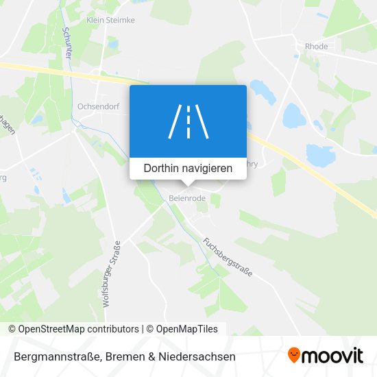 Bergmannstraße Karte