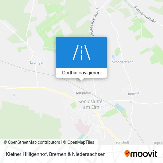 Kleiner Hilligenhof Karte