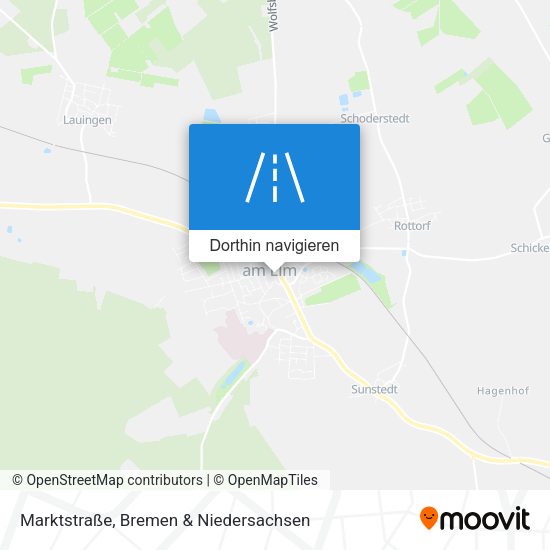 Marktstraße Karte