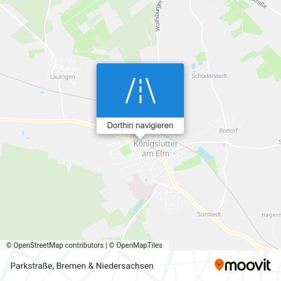Parkstraße Karte