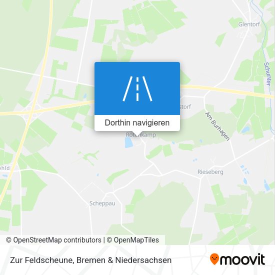 Zur Feldscheune Karte