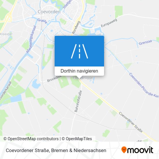 Coevordener Straße Karte