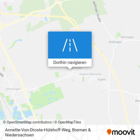 Annette-Von-Droste-Hülshoff-Weg Karte