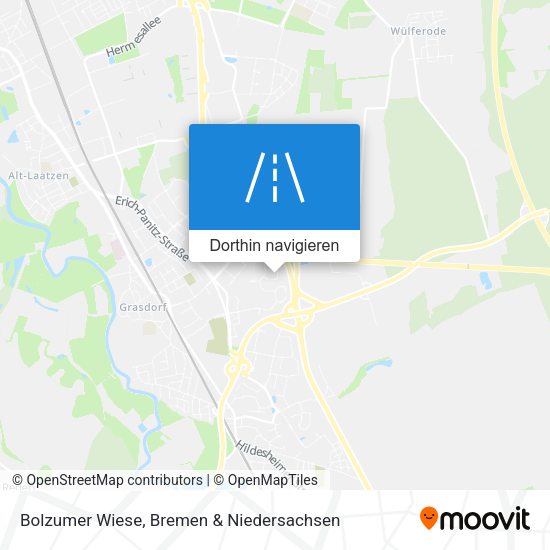 Bolzumer Wiese Karte