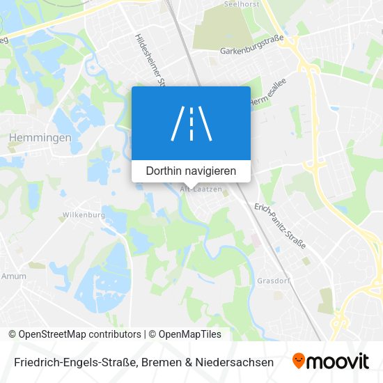 Friedrich-Engels-Straße Karte