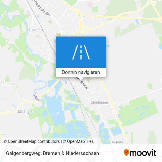 Galgenbergweg Karte