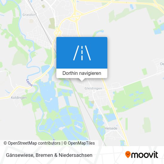 Gänsewiese Karte