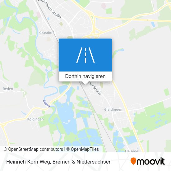 Heinrich-Korn-Weg Karte