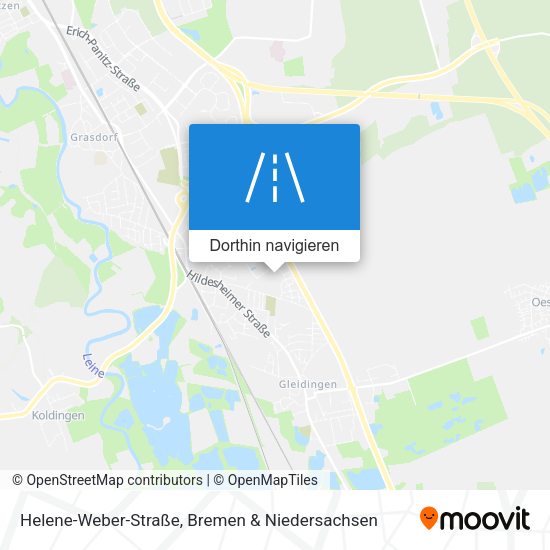 Helene-Weber-Straße Karte