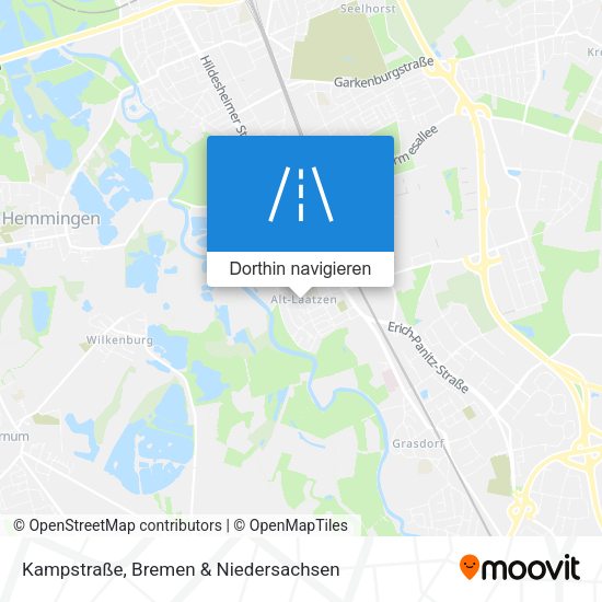 Kampstraße Karte