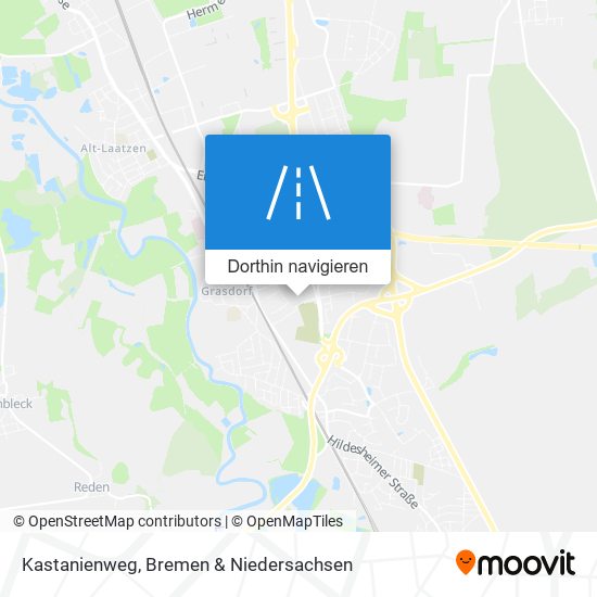 Kastanienweg Karte