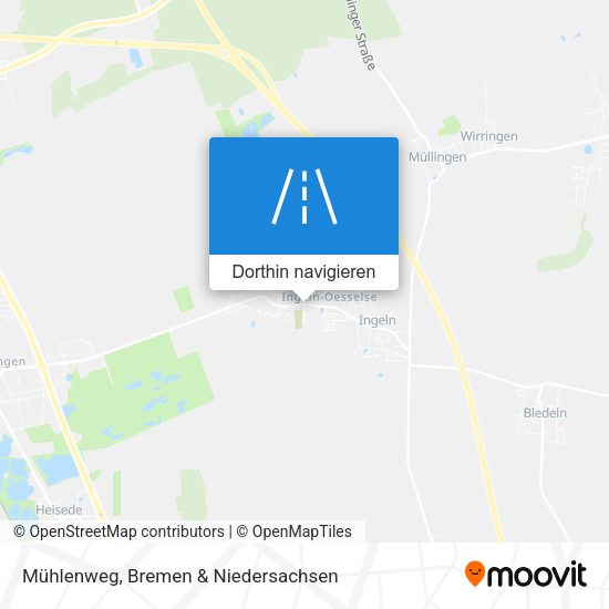 Mühlenweg Karte