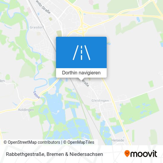 Rabbethgestraße Karte