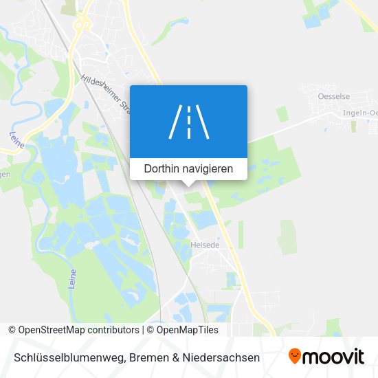 Schlüsselblumenweg Karte