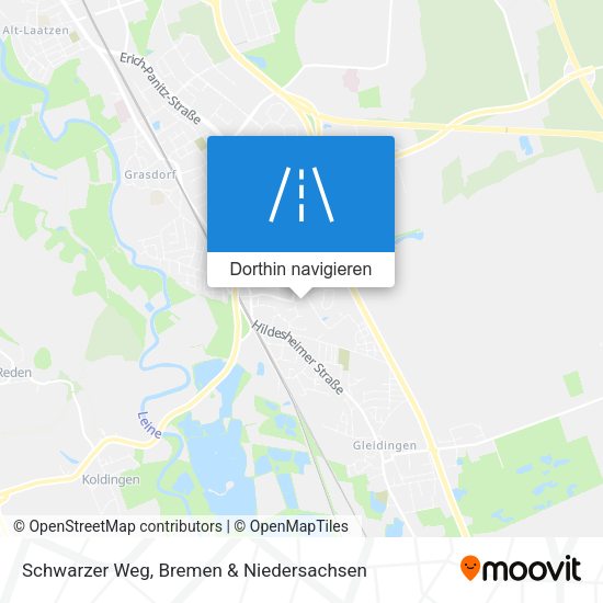 Schwarzer Weg Karte